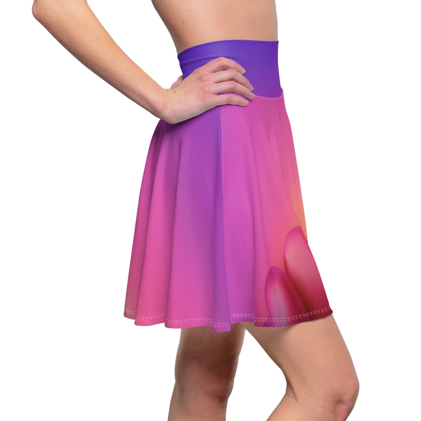 Love Light-PurpleFlare Skirt