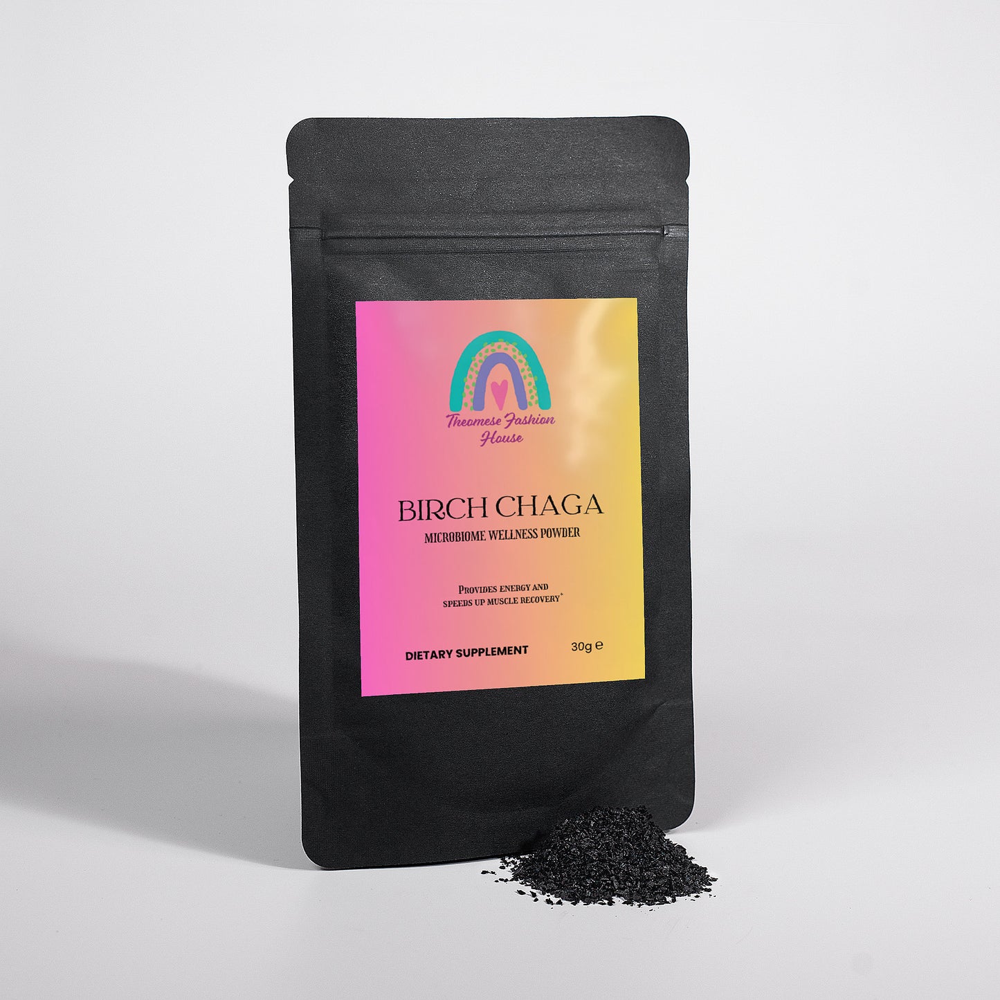 Birch Chaga Microbiome Wellness Powder