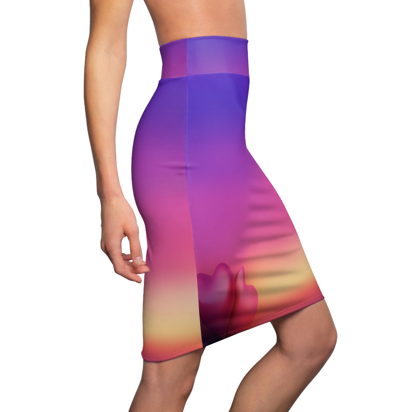 Loving Light- Pencil Skirt