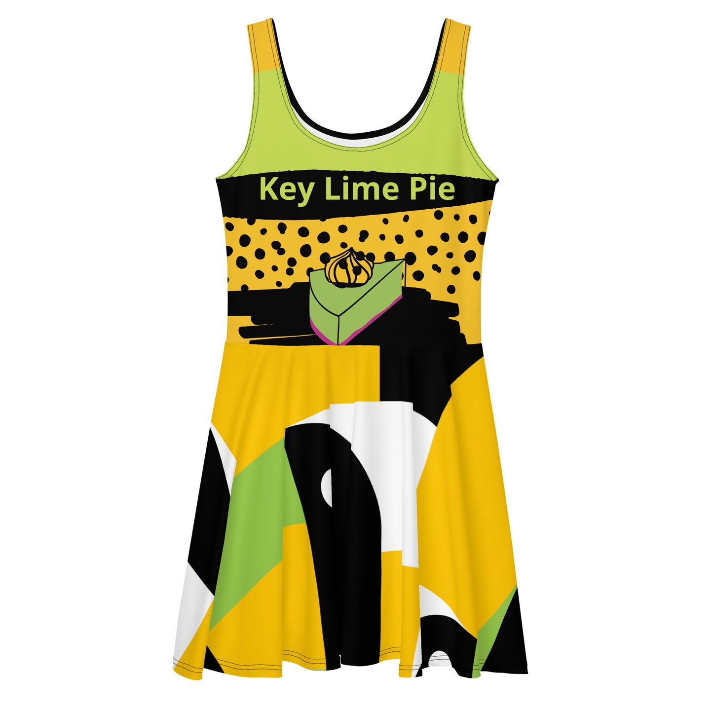 KeyLime Pie Dress- Green Icing 2