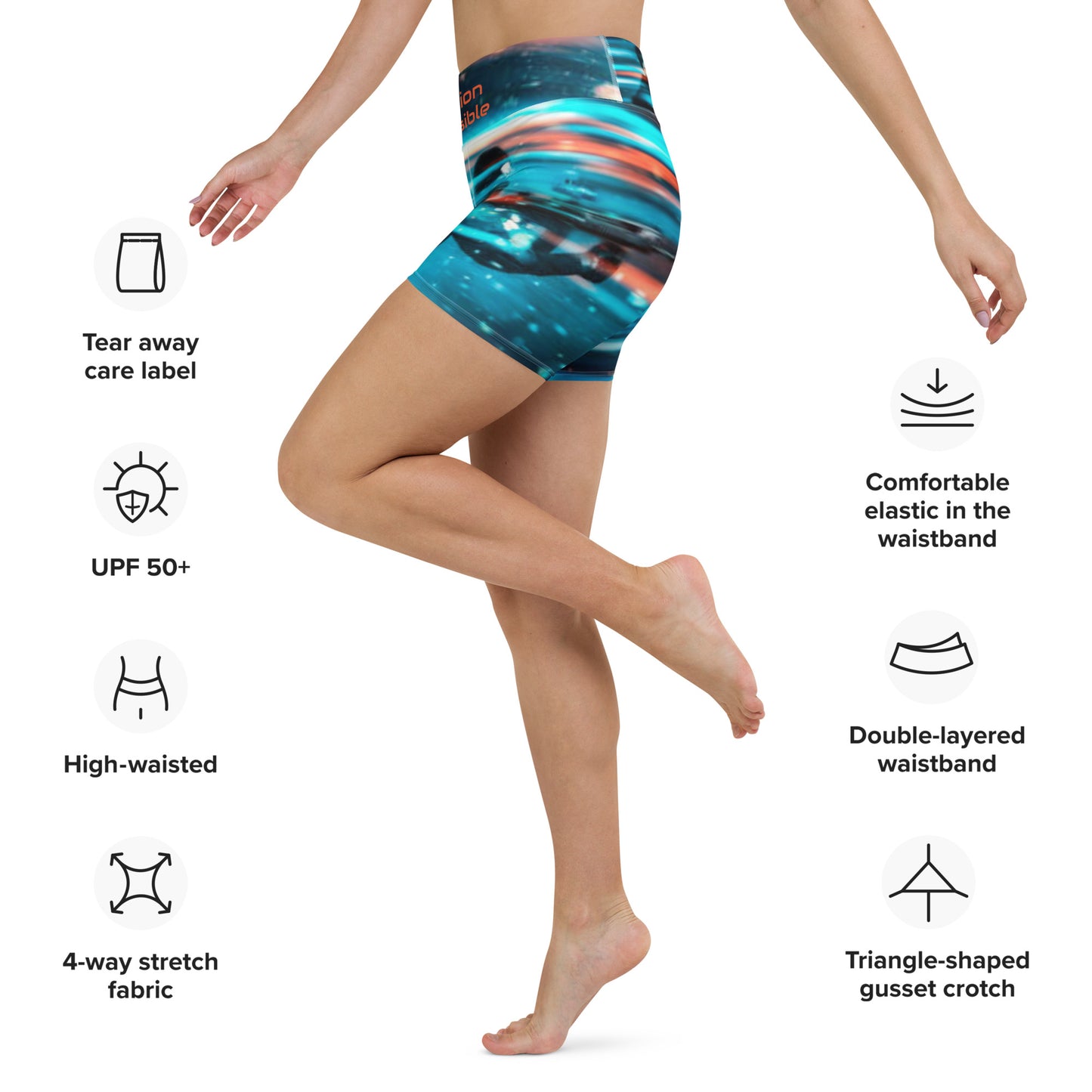 Mission Possible-Yoga Shorts