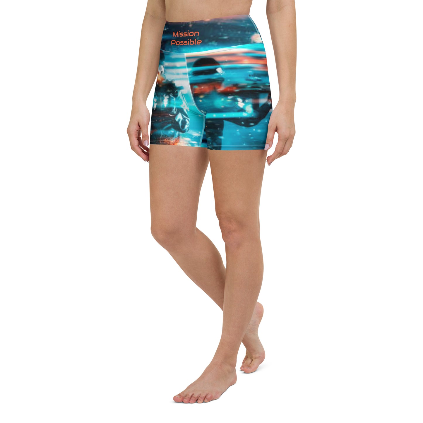 Mission Possible-Yoga Shorts