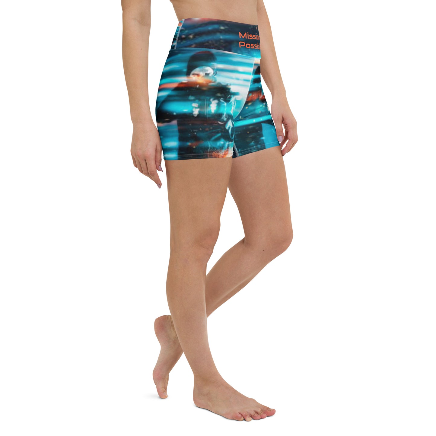 Mission Possible-Yoga Shorts