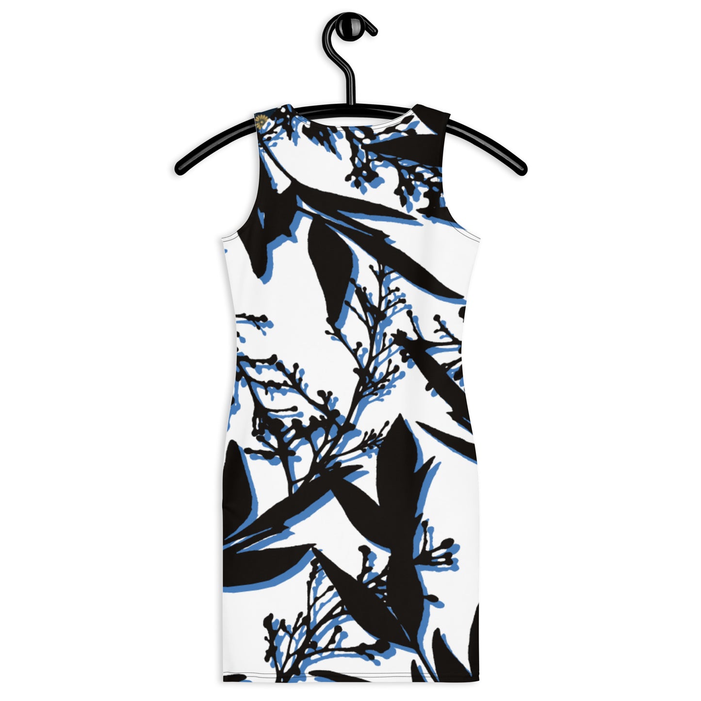 Bandana Dress-Blue Lily