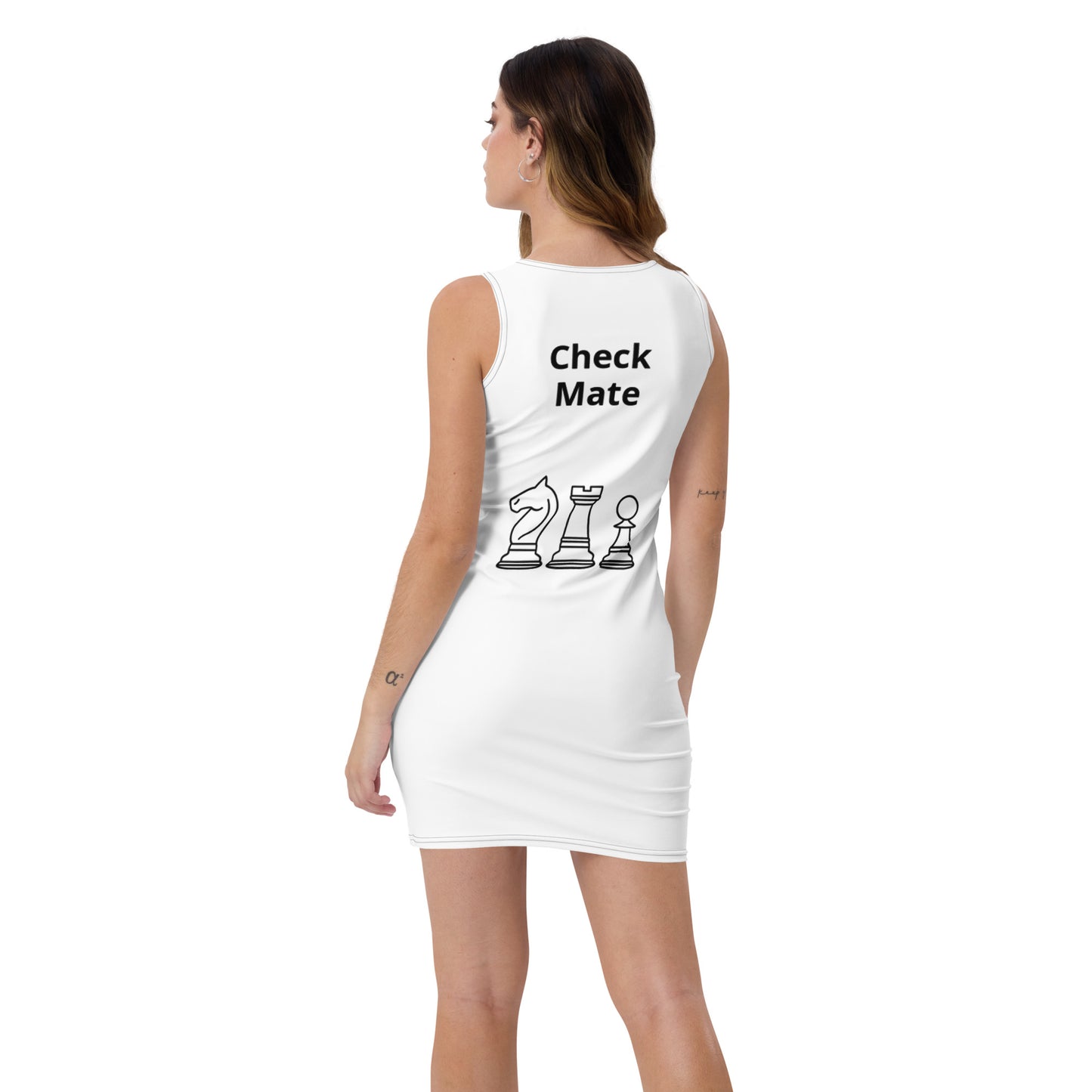 Chess Dress-Black& White