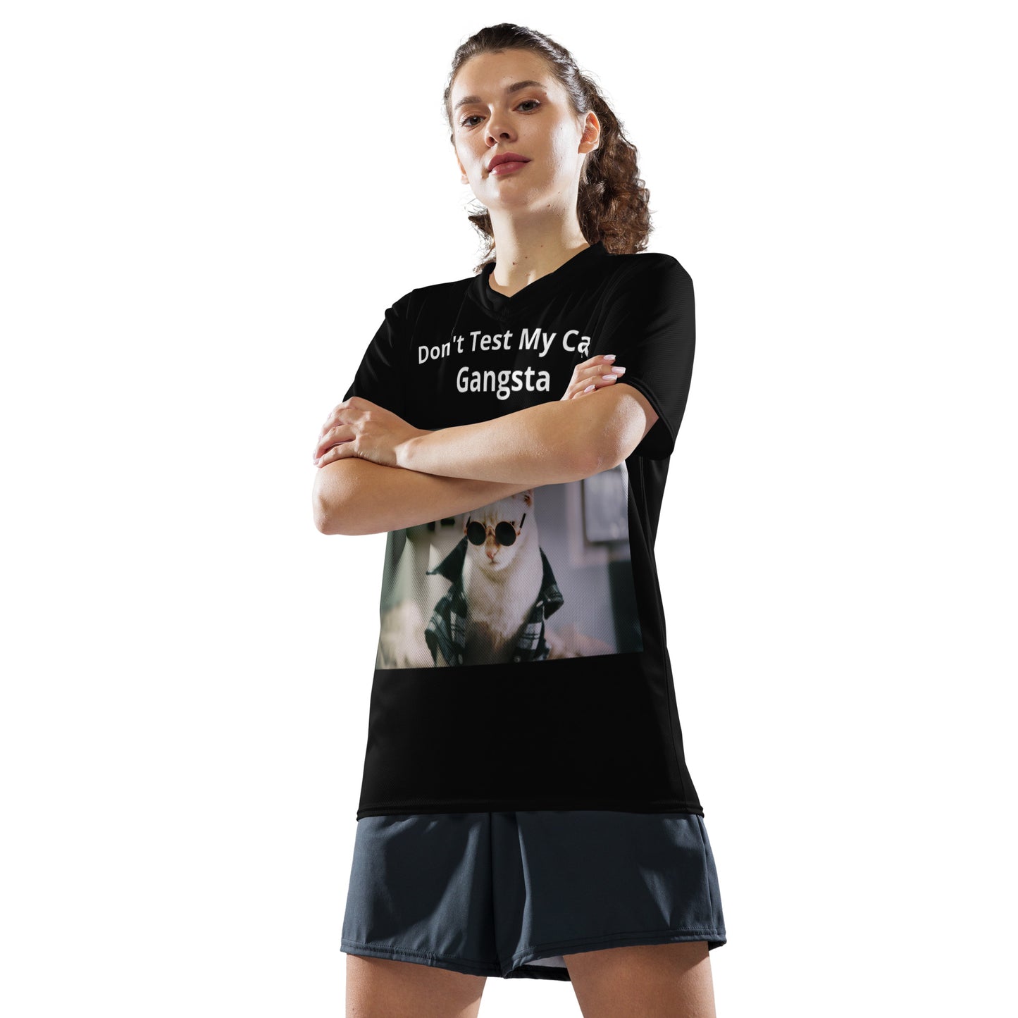 Gangsta Cat-Unisex Tshirt