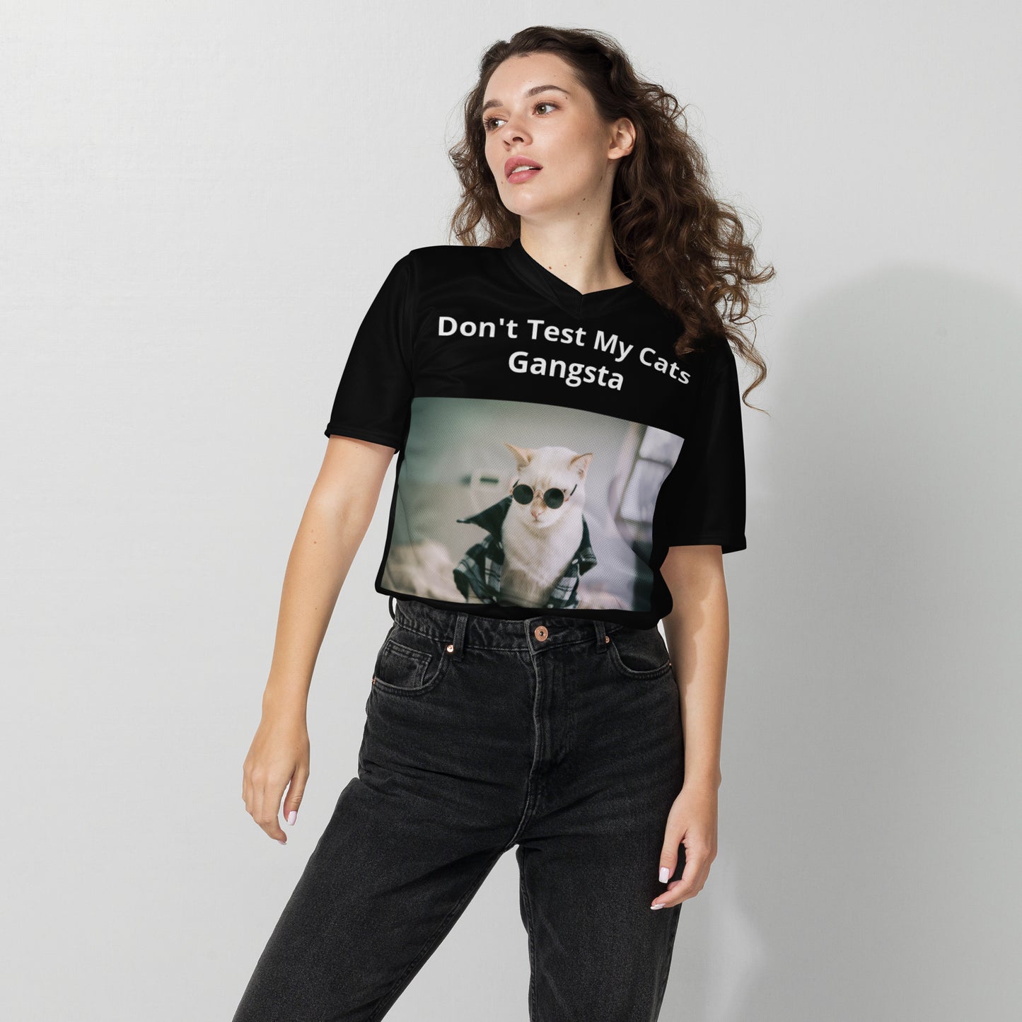 Gangsta Cat-Unisex Tshirt