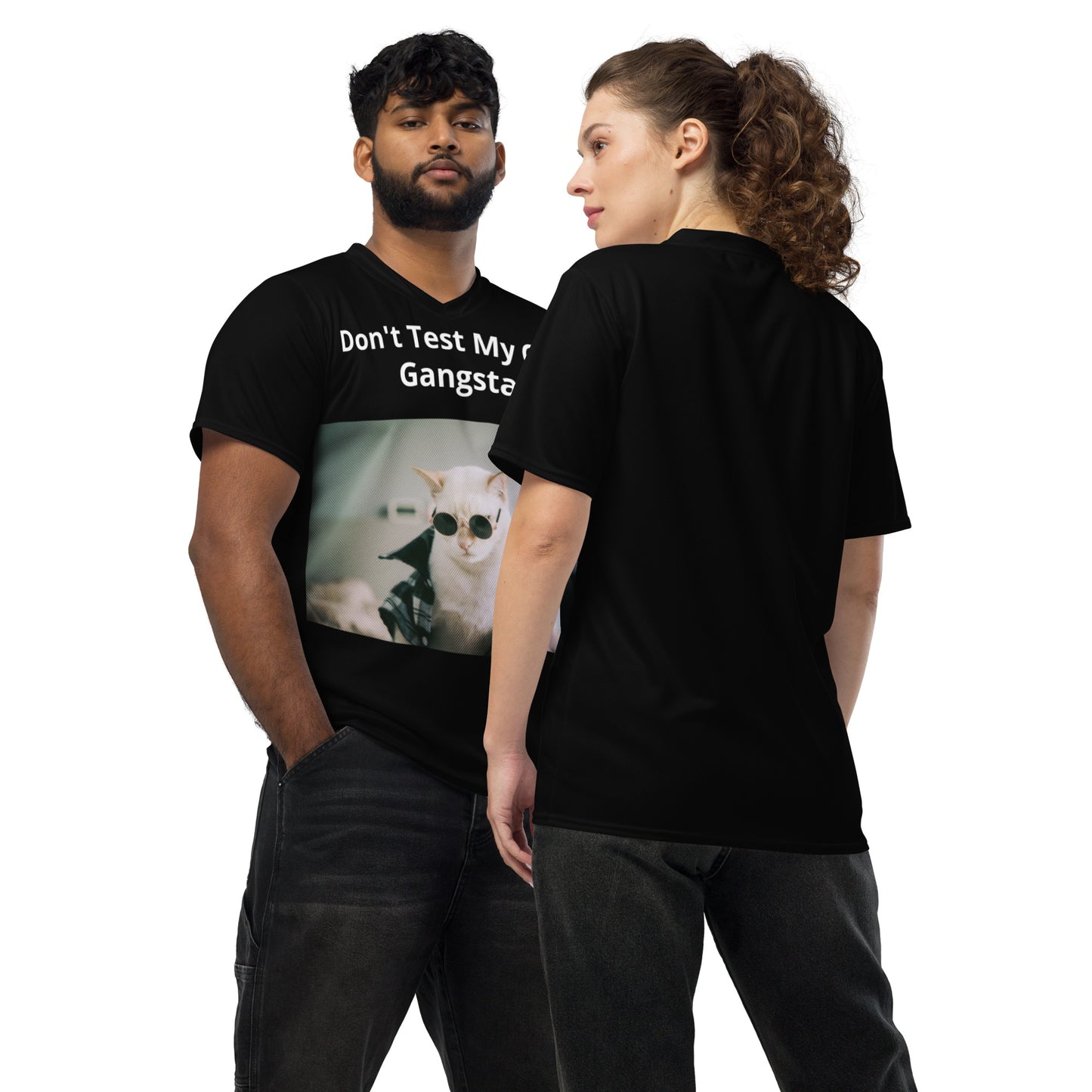 Gangsta Cat-Unisex Tshirt
