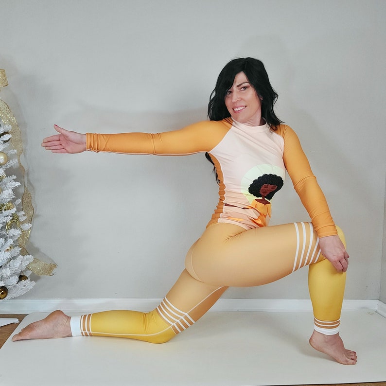 Highwater Socks-Brown Legging