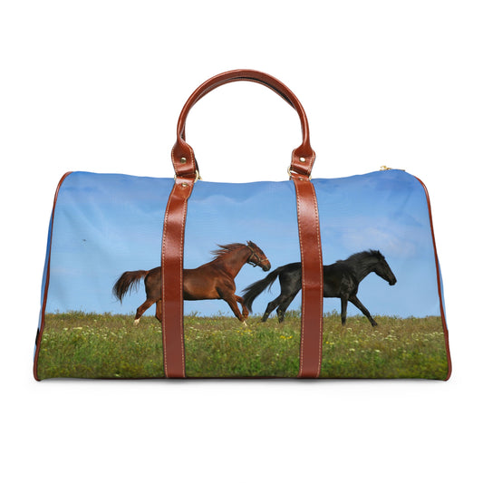 Wild Horses-Waterproof Travel Bag