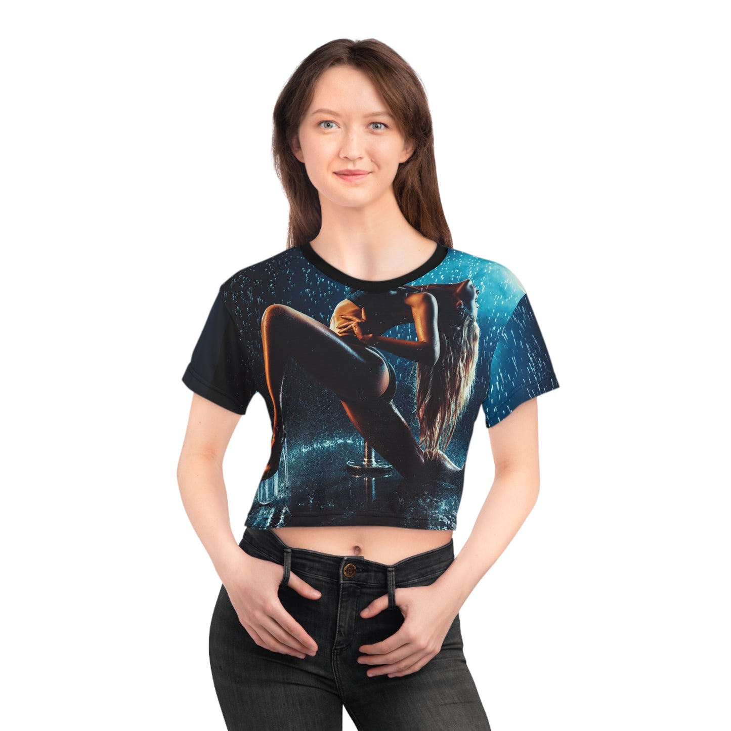 Flash Dancer-Crop Tee