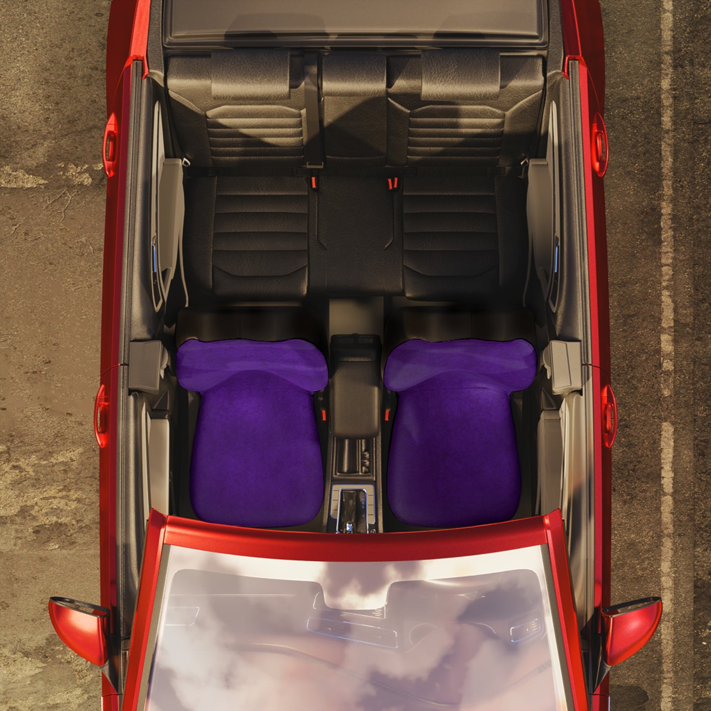 Royal Purple-Car Seat Covers