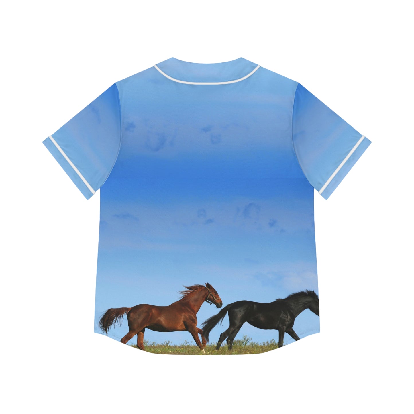 Wild Horses-Blouse (Blue front)