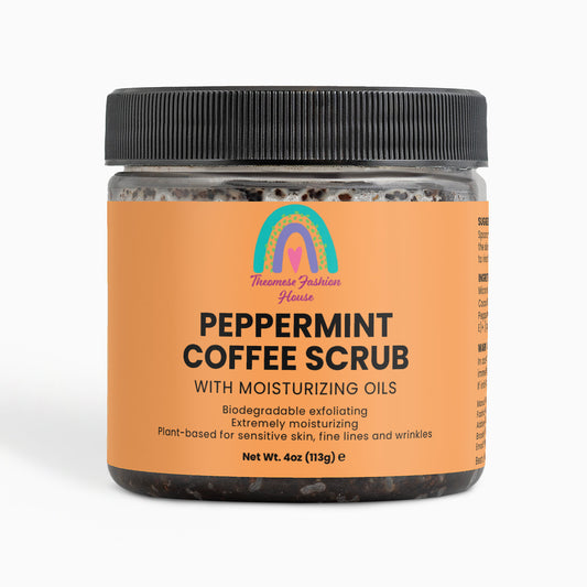 Peppermint Coffee Scrub