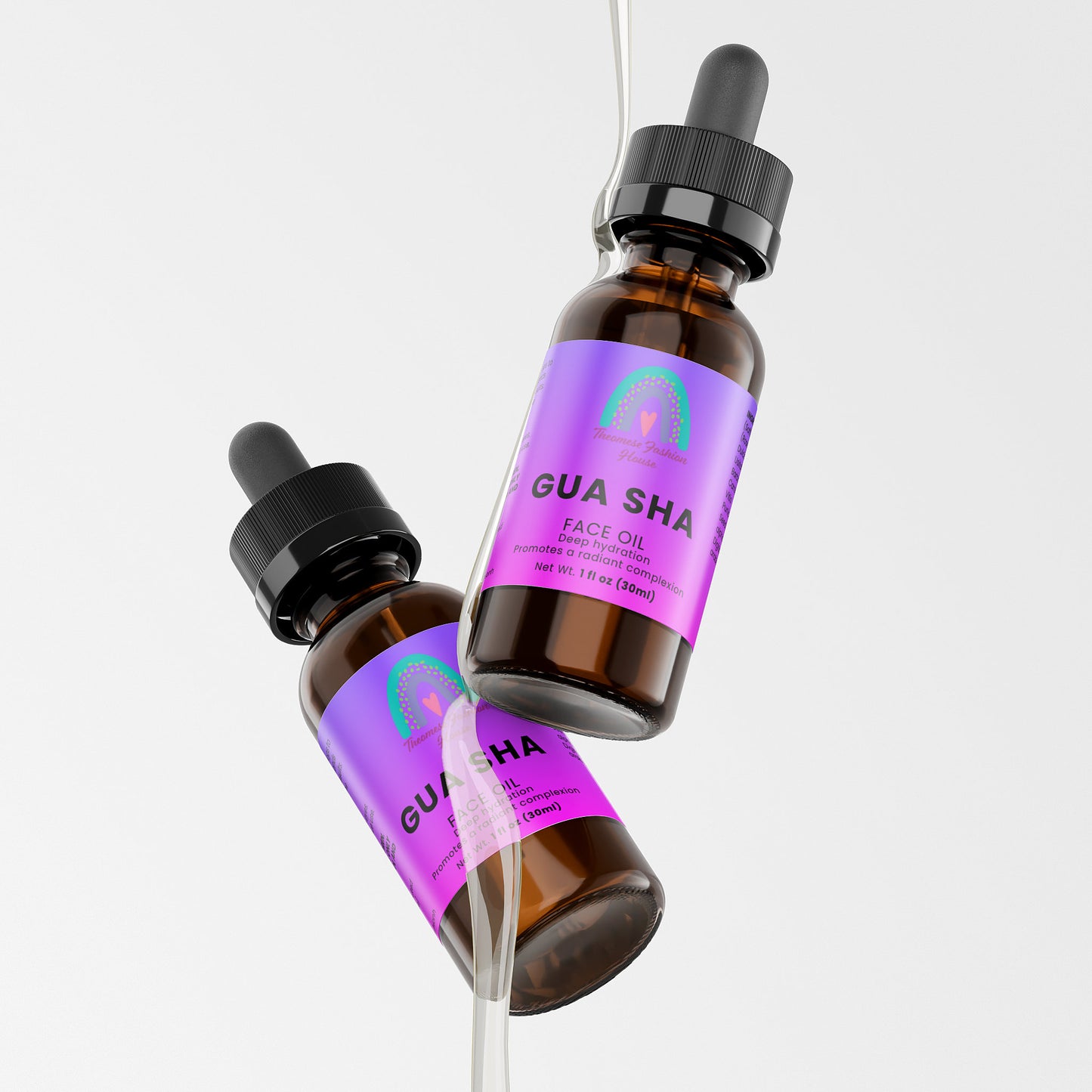 Guasha Face Oil with Aloe,Rosehip, Vitamin E