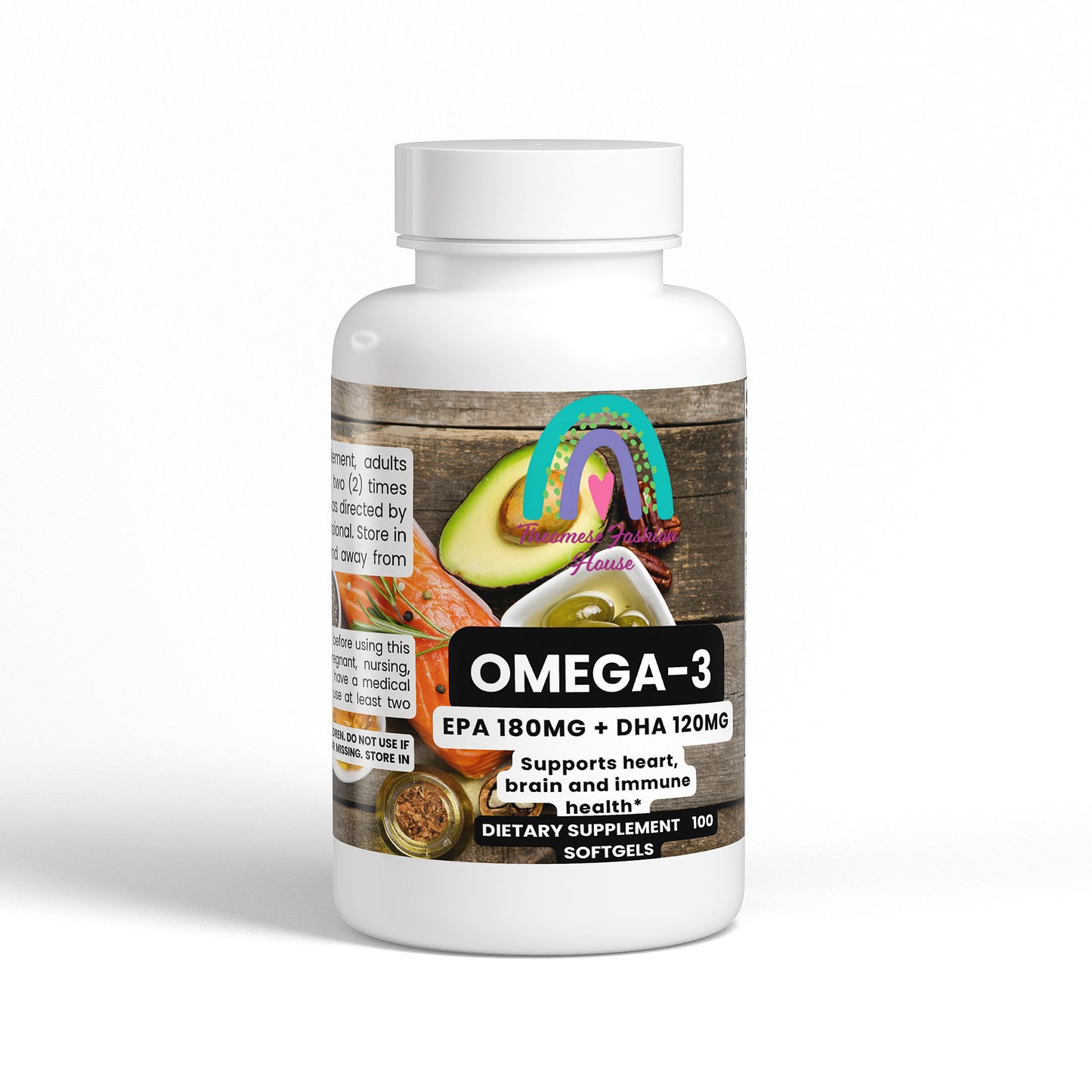 Omega-3 EPA 180mg + DHA 120mg