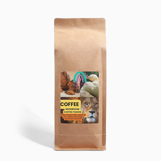 Mushroom Coffee Fusion - Lion’s Mane & Chaga 16oz
