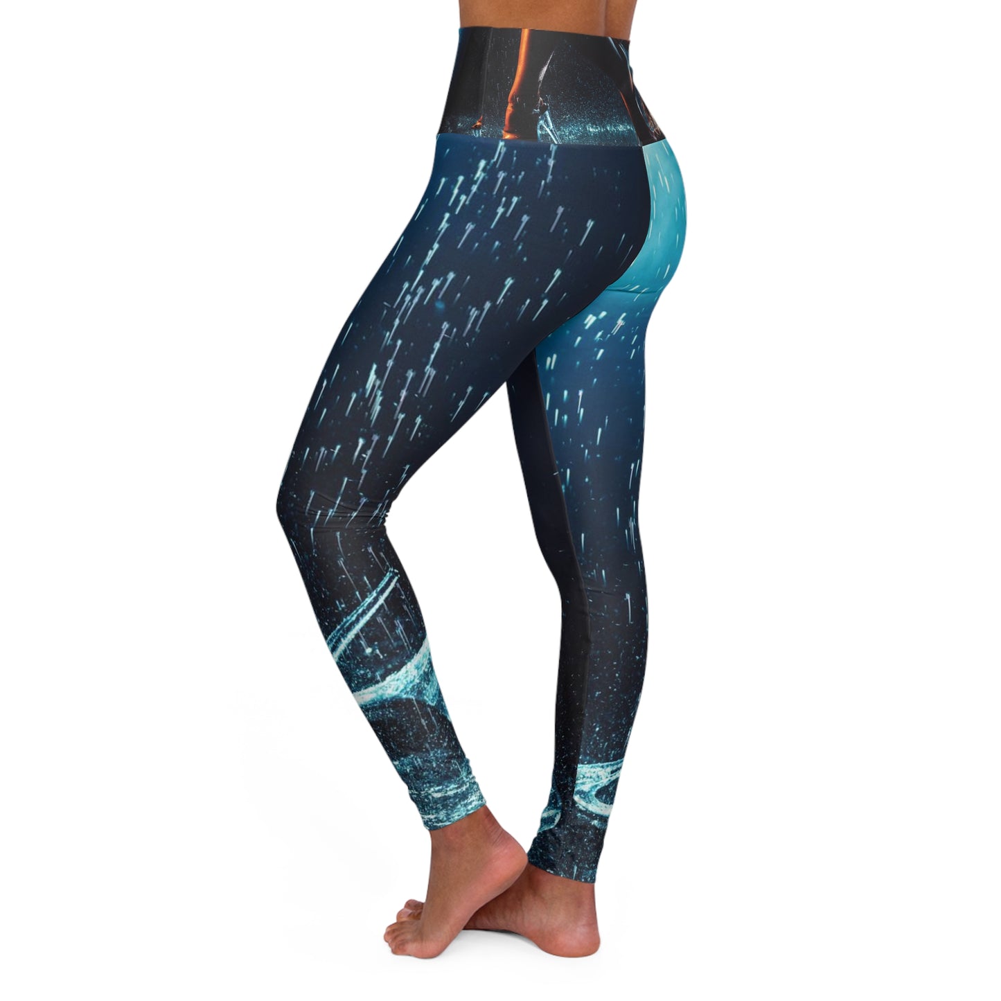 Flash Dancer- High Waisted Leggings