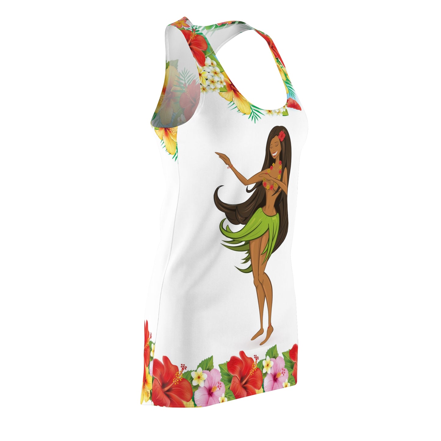 Hawaiian Dancer-Racerback Dress