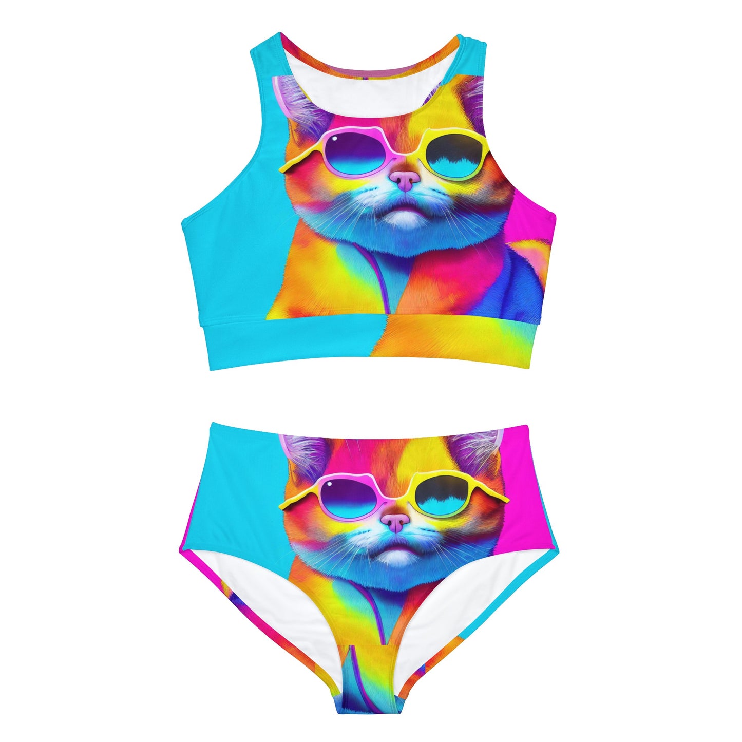 Cool Cat-Bikini Set