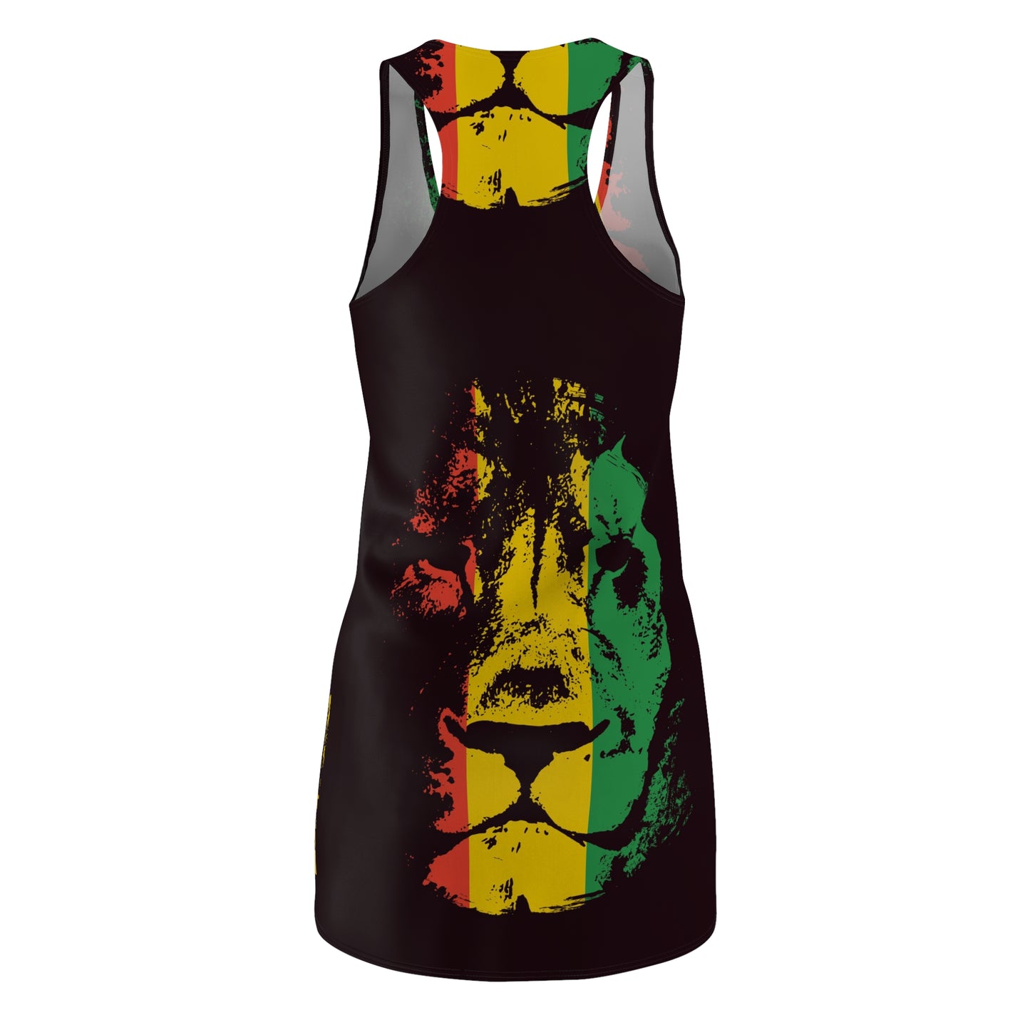 Rasta Lion-Racerback Dress