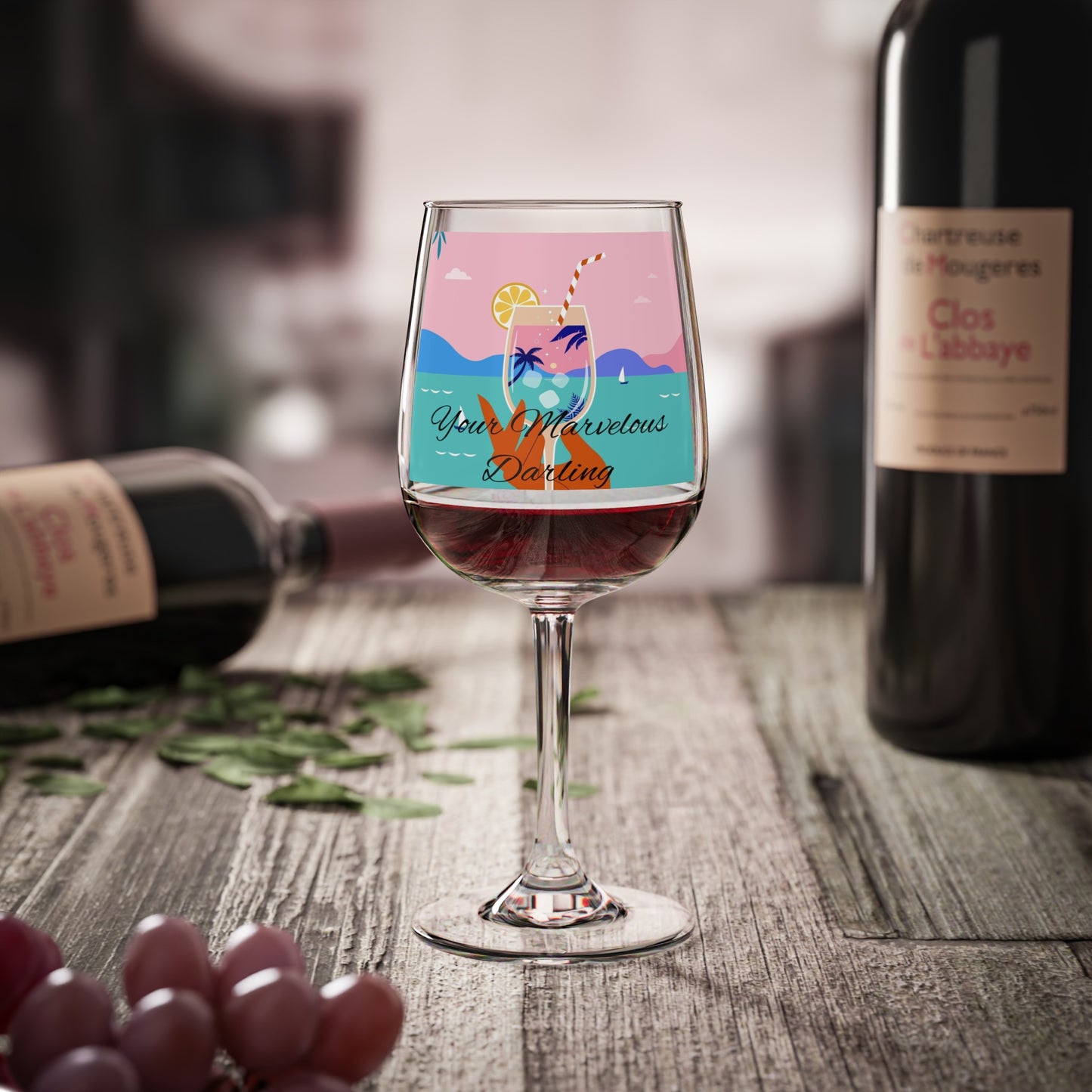 Your Marvelous Darling-Wine Glass