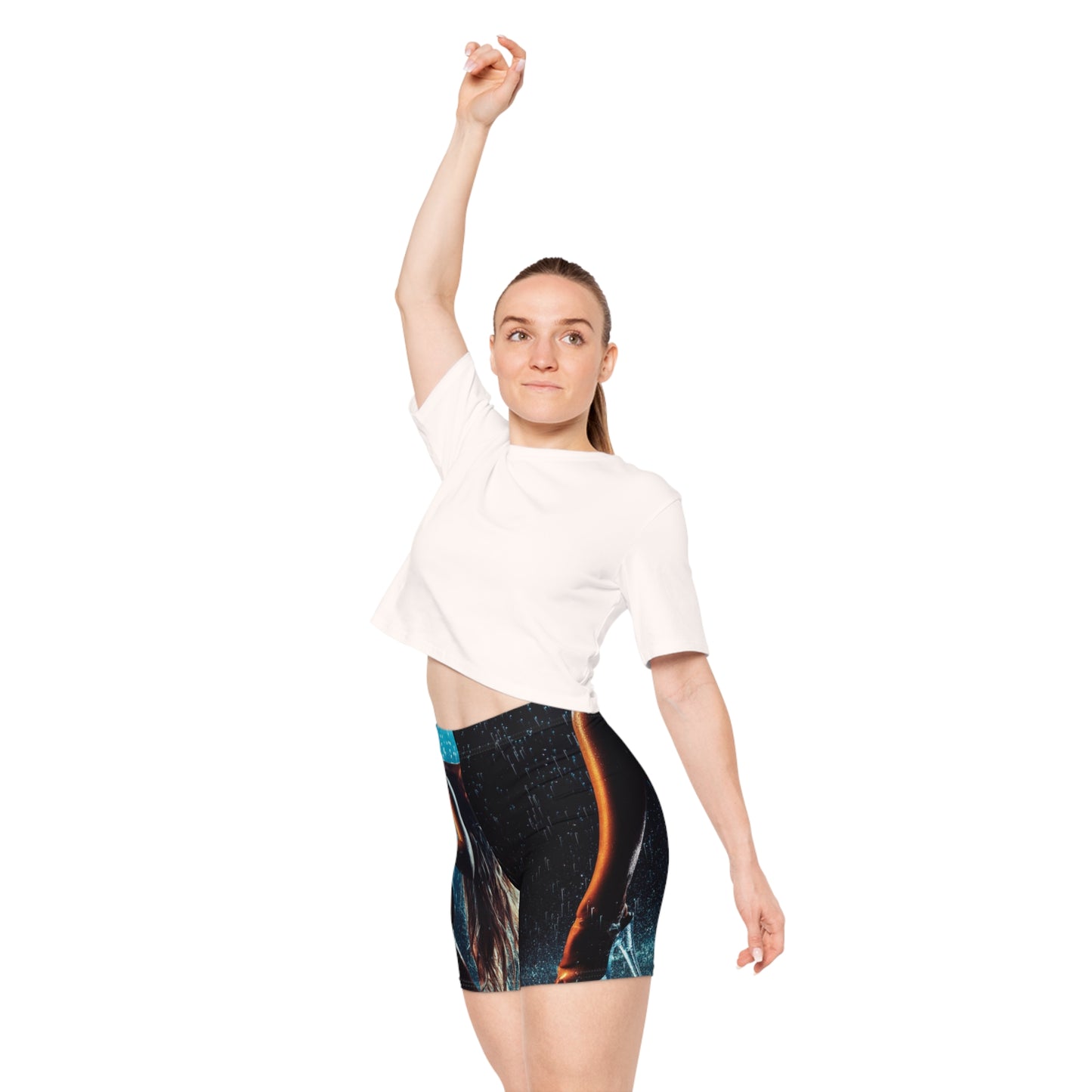 Flash Dancer-High Waist Shorts