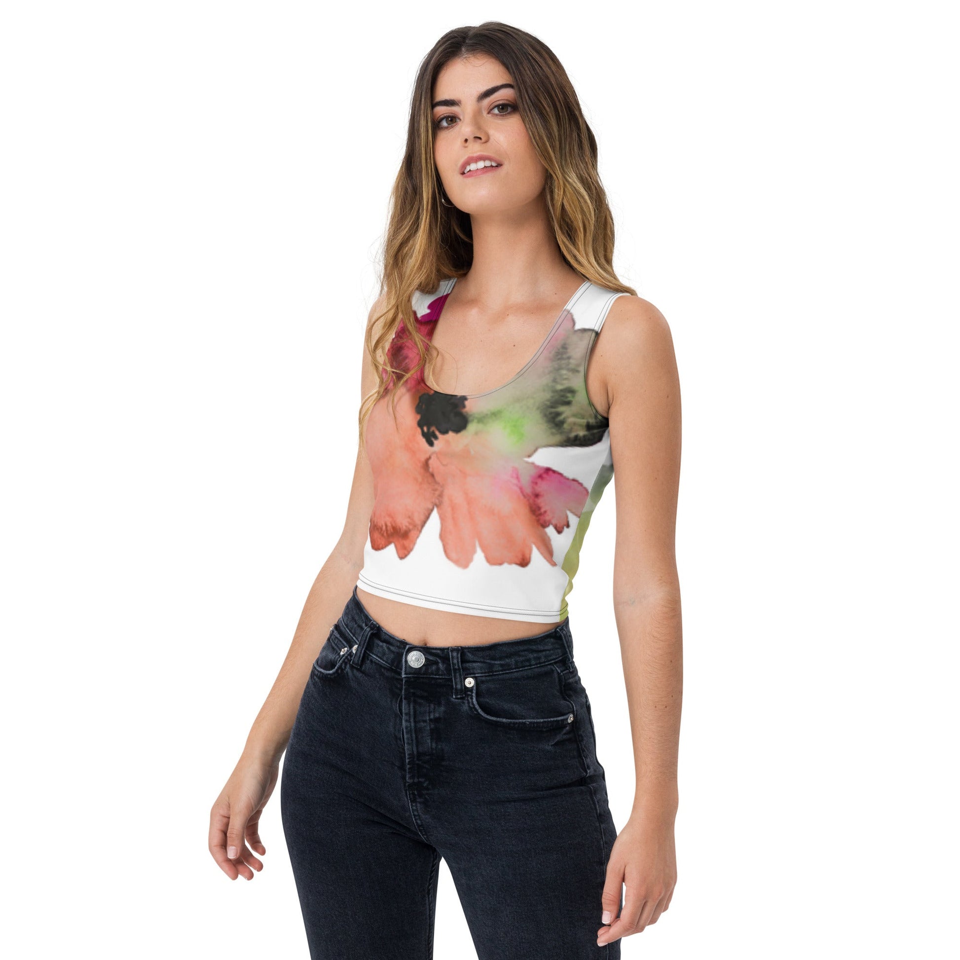 Abstract - Crop Top - Theomese Fashion House