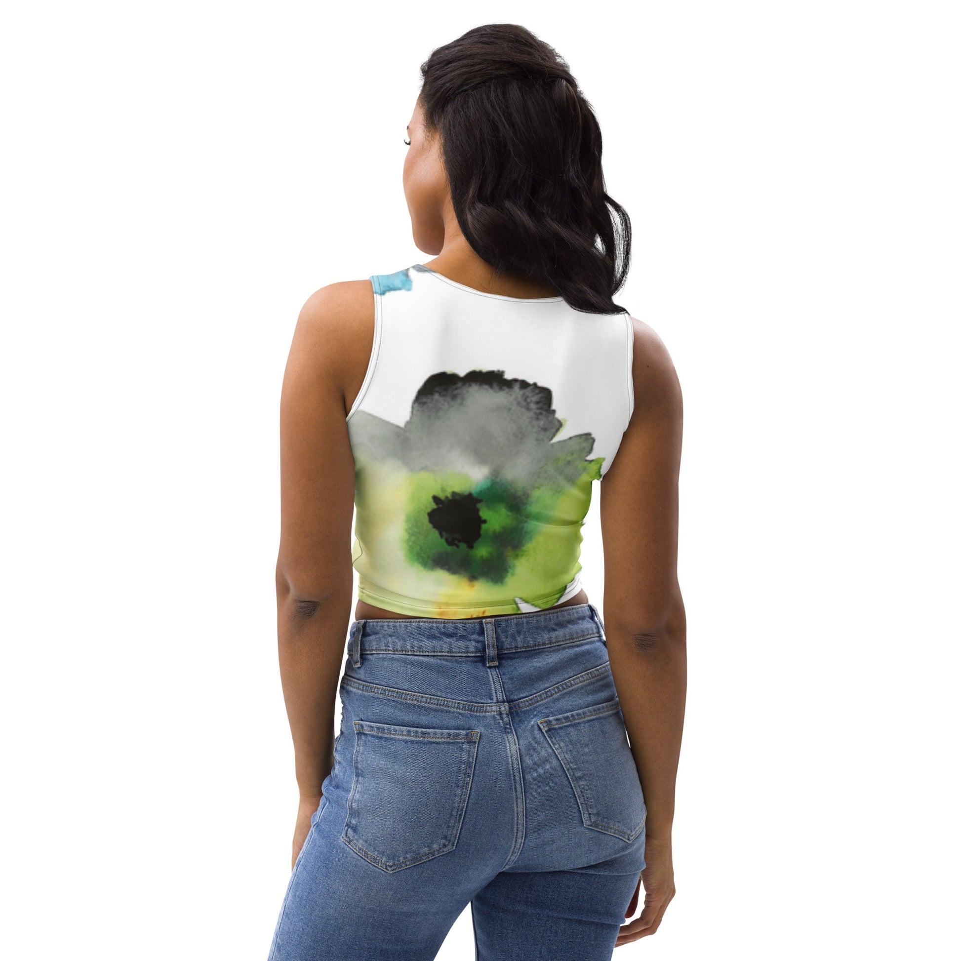 Abstract - Crop Top - Theomese Fashion House