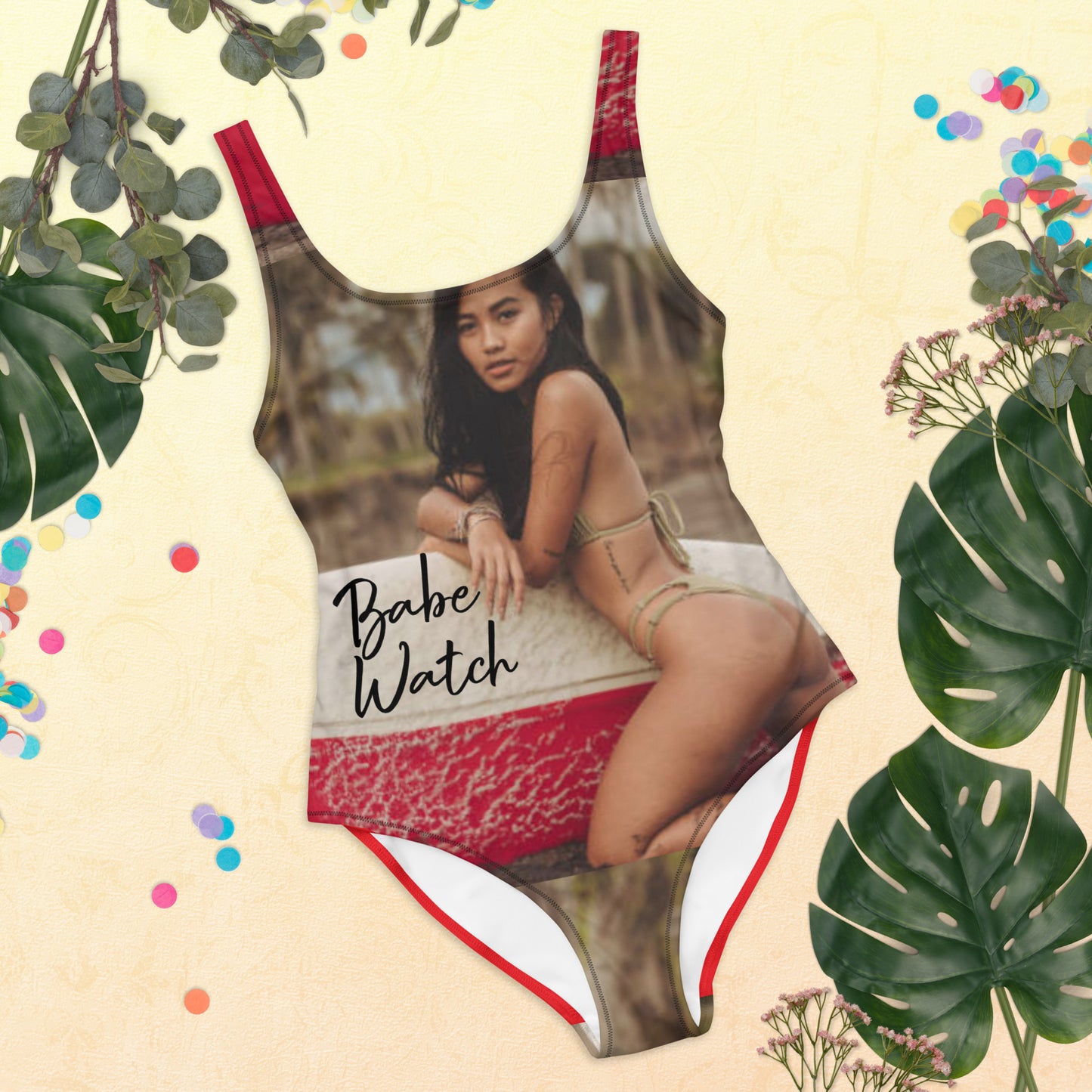 BabeWatch Swimsuit-Asian Persuasion