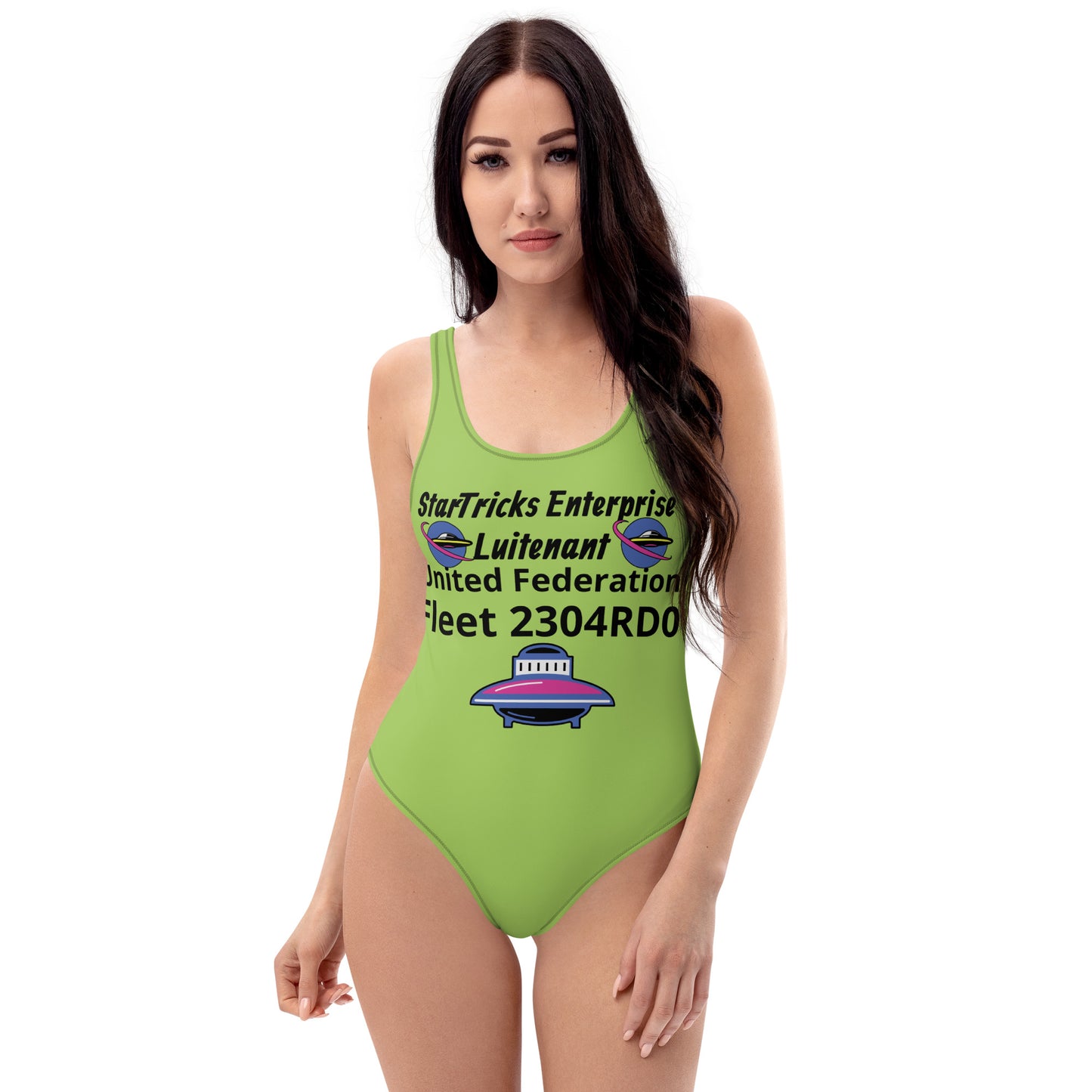 StarTricks Enterprise Uniform 4-Green Bodysuit