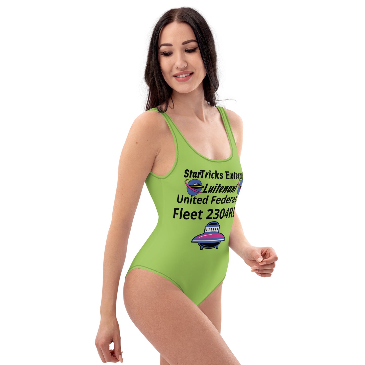 StarTricks Enterprise Uniform 4-Green Bodysuit