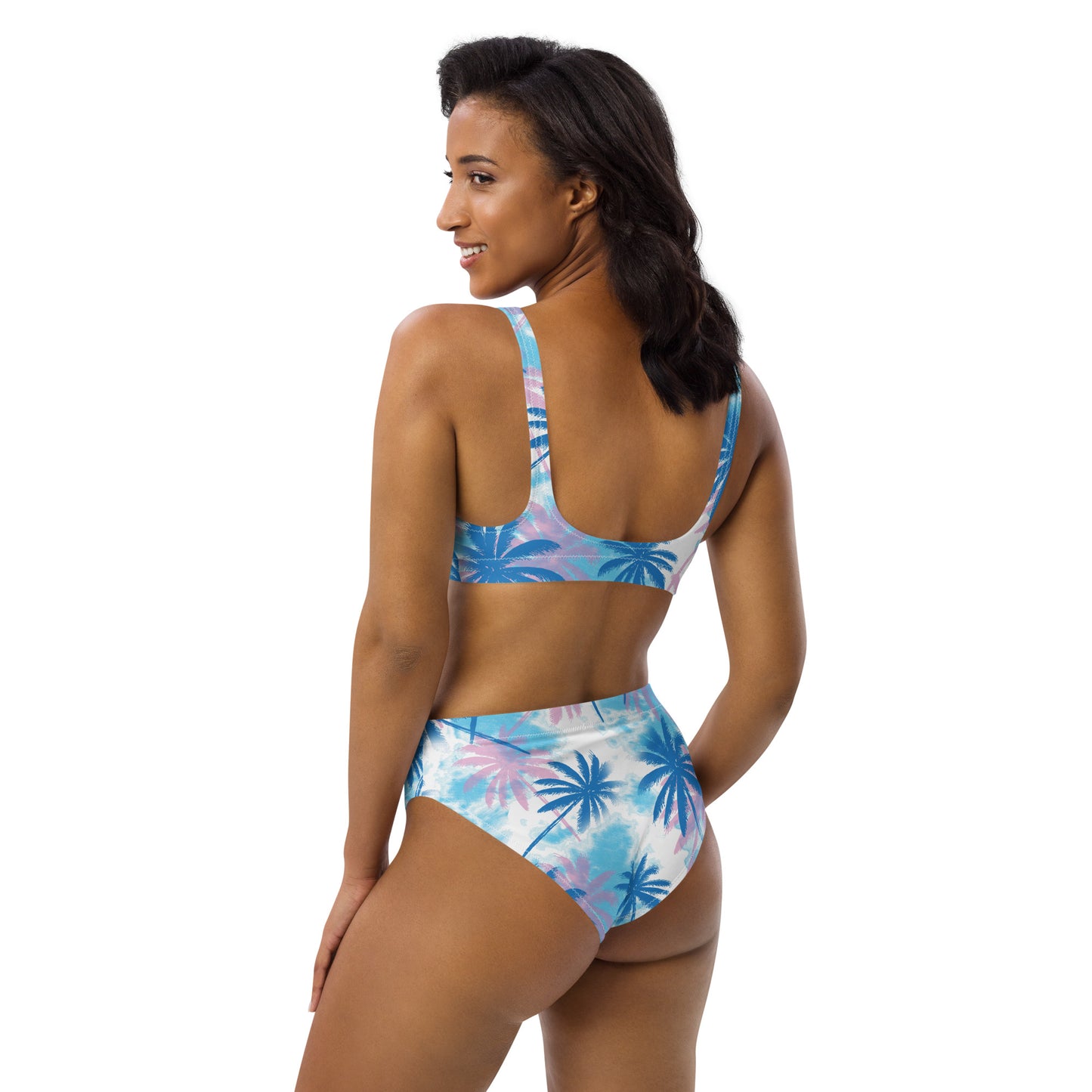 Tropical Breeze High-Waisted Bikini