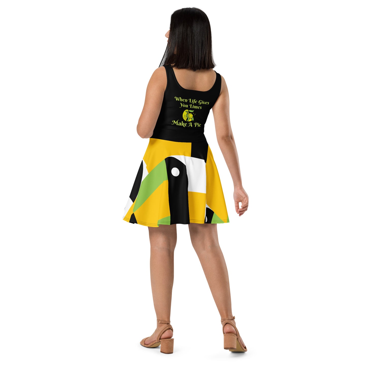 KeyLime Pie Dress-with Back Art