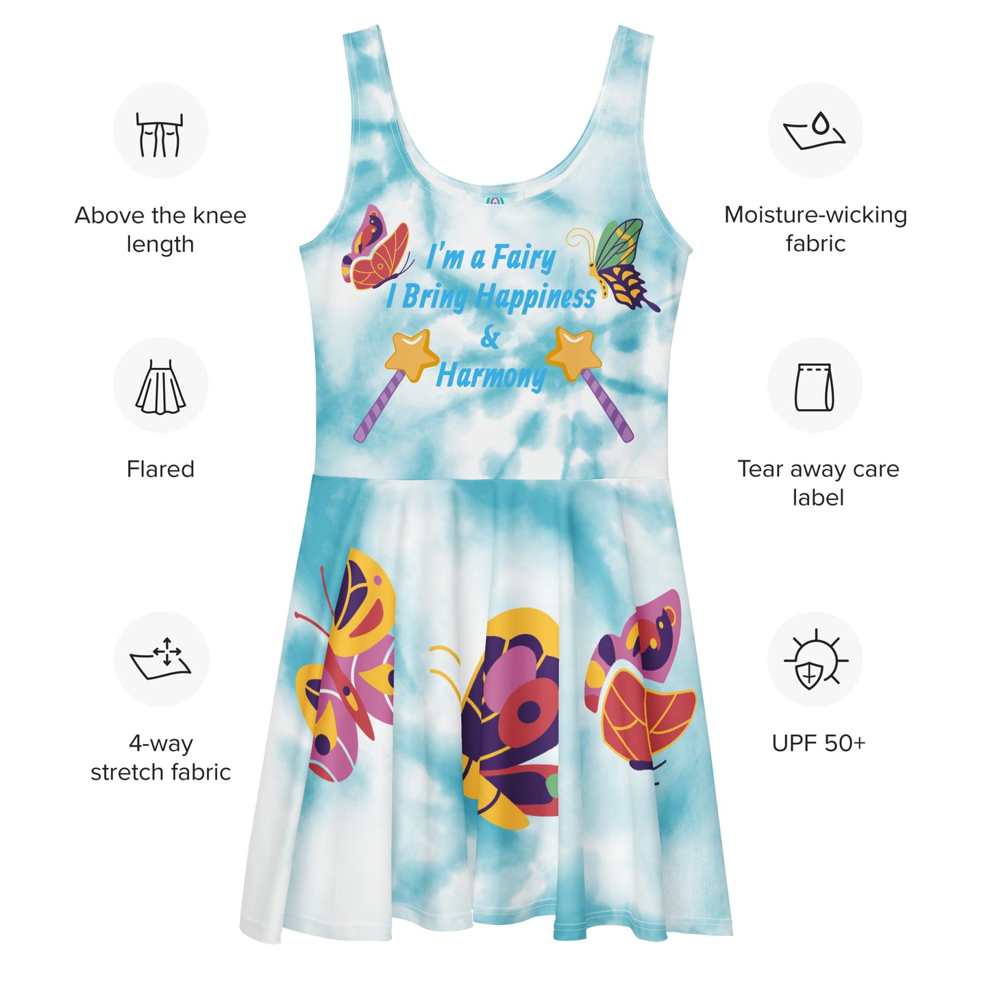 I'm A Fairy Dress- With Wands