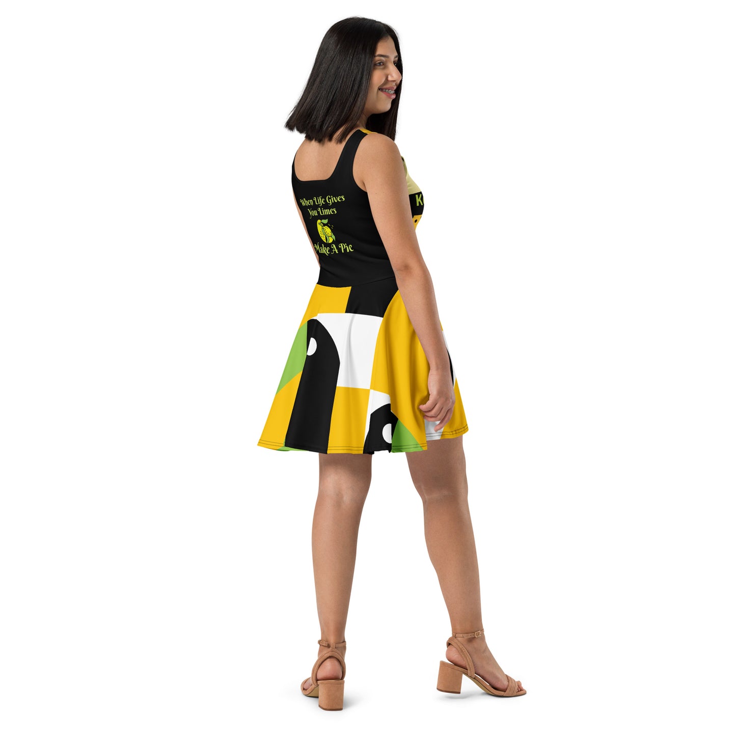 KeyLime Pie Dress-with Back Art