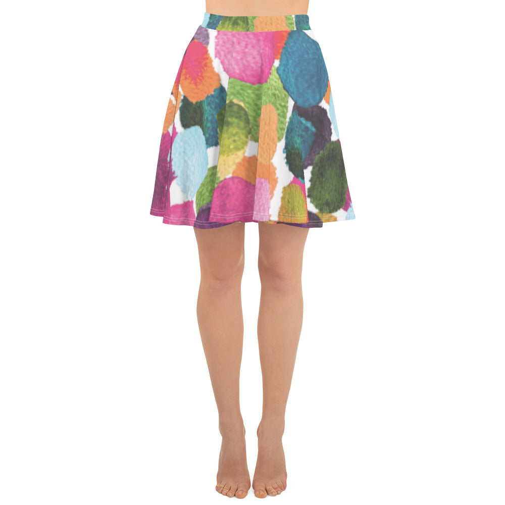Colorful Bliss-Flare Skirt