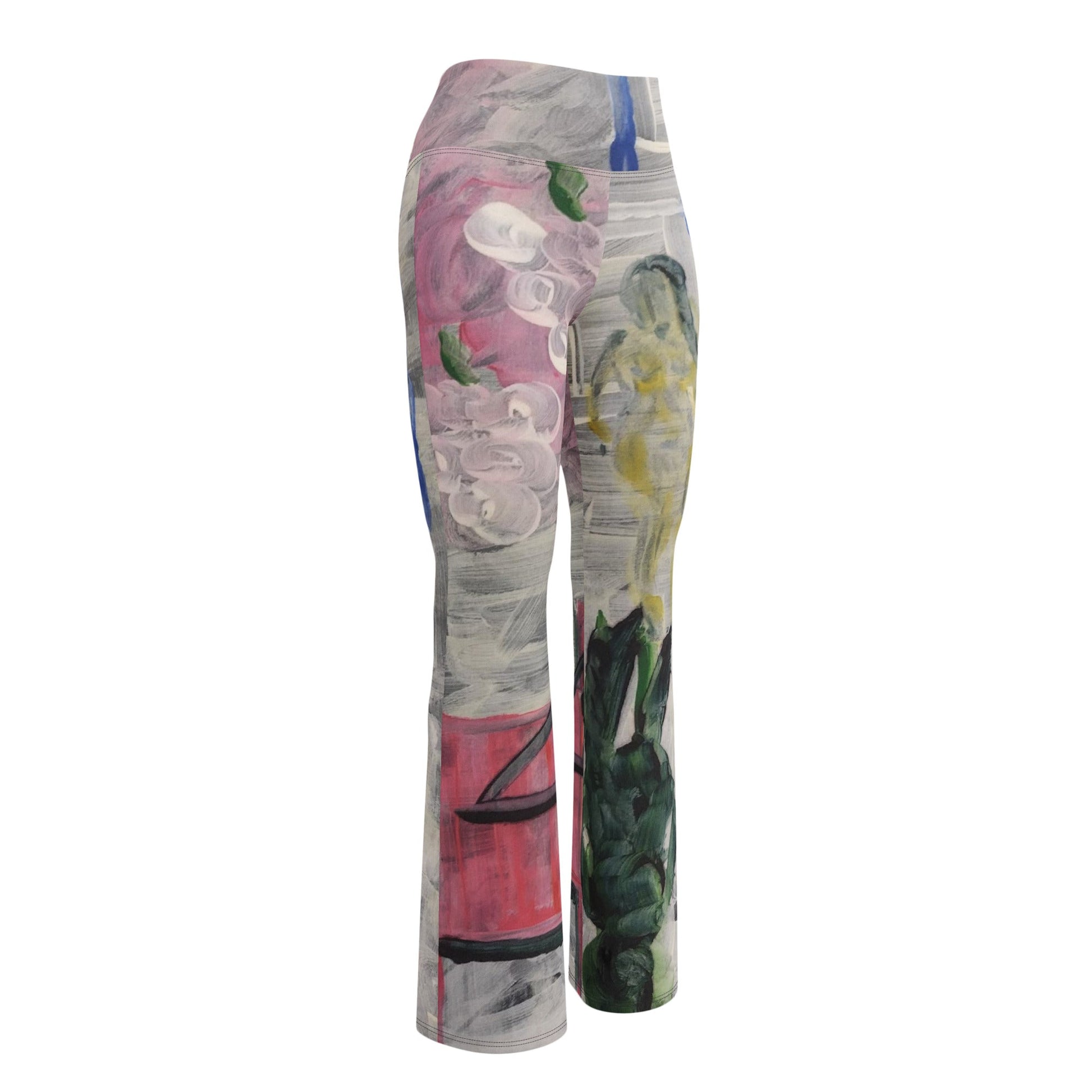 Art Galleria - Flare leggings - Theomese Fashion House