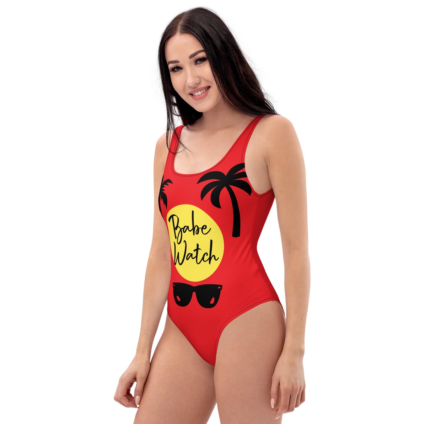 Babe Watch Red Hot Swimsuit - Version 2 - Theomese Fashion House