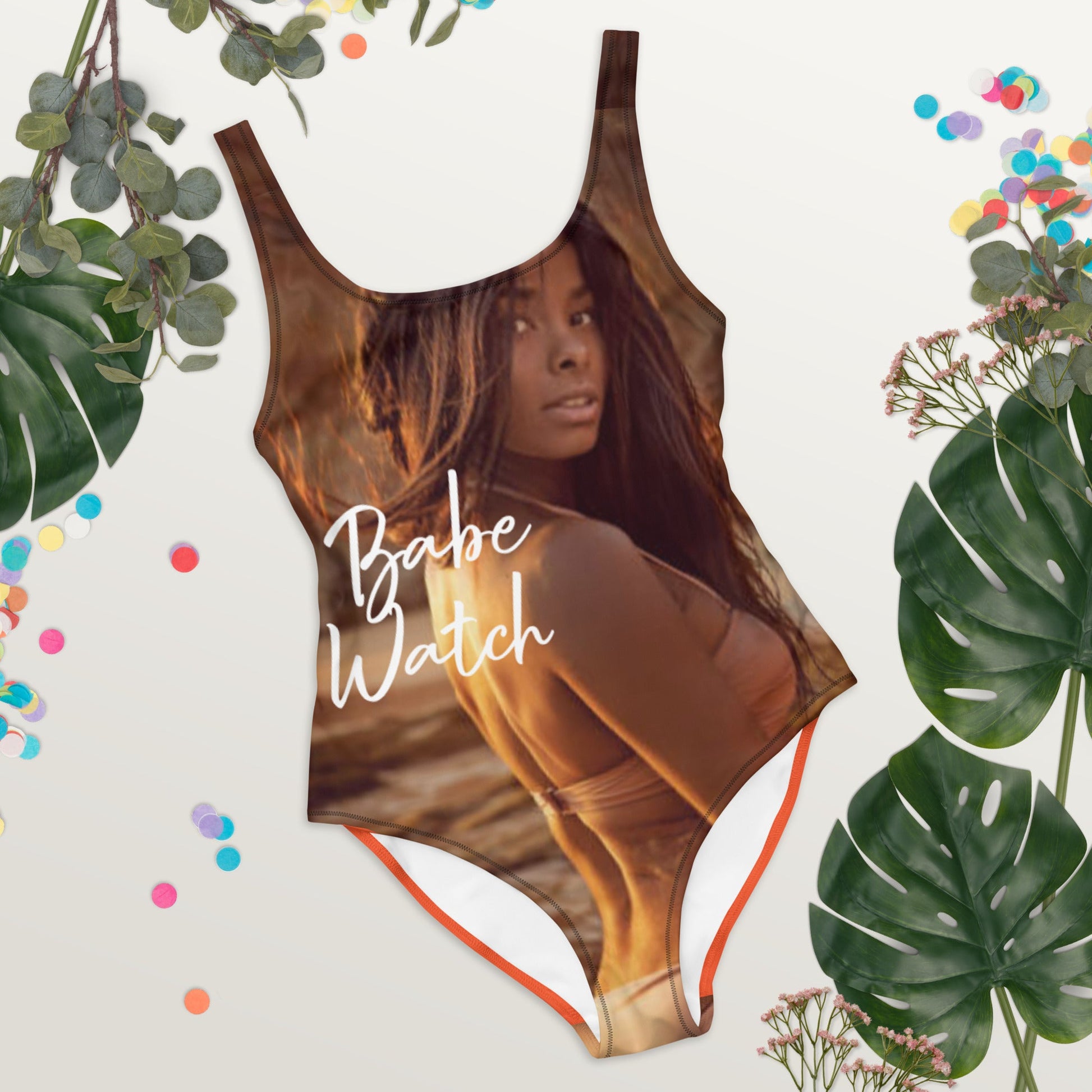 BabeWatch Swimsuit - Sun Kissed Beauty(2 Toned) - Theomese Fashion House