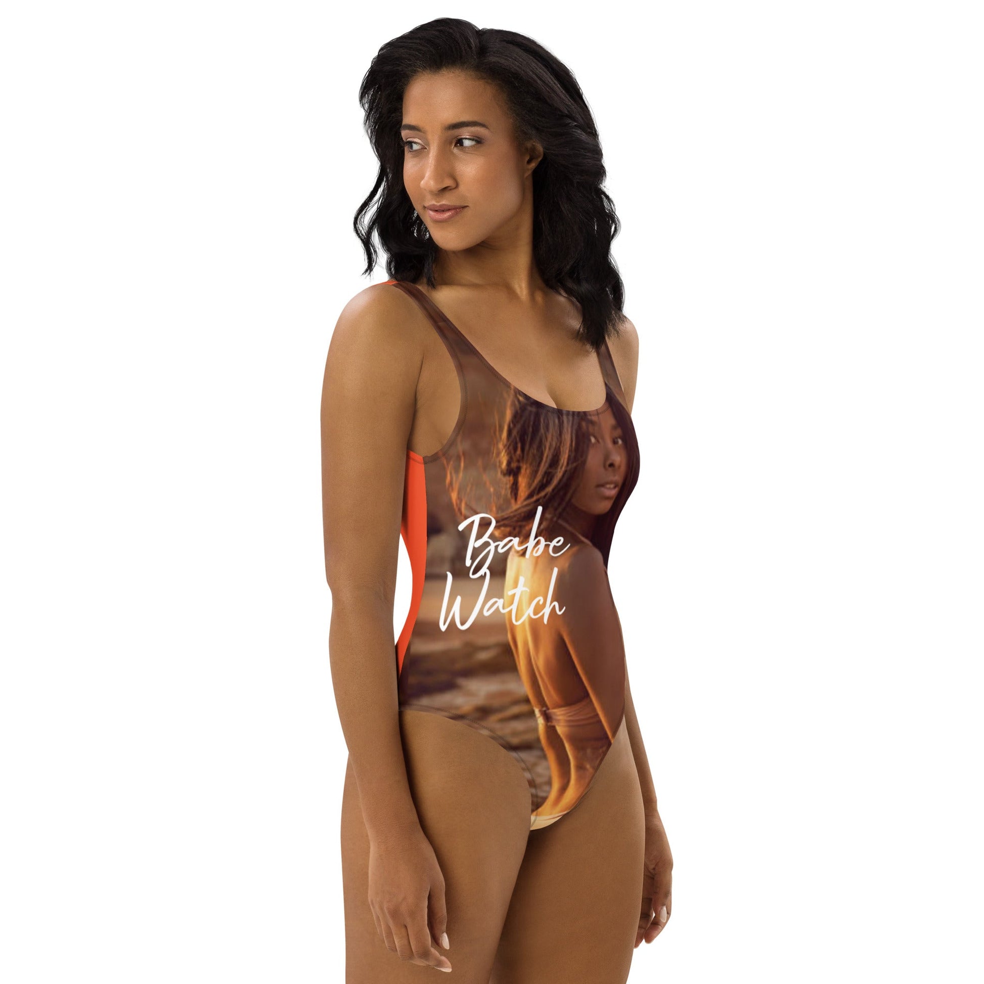 BabeWatch Swimsuit - Sun Kissed Beauty(2 Toned) - Theomese Fashion House