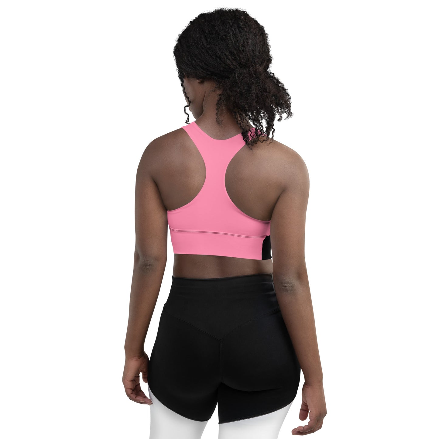 Baby Girl - Baby Pink Sports Bra - Theomese Fashion House