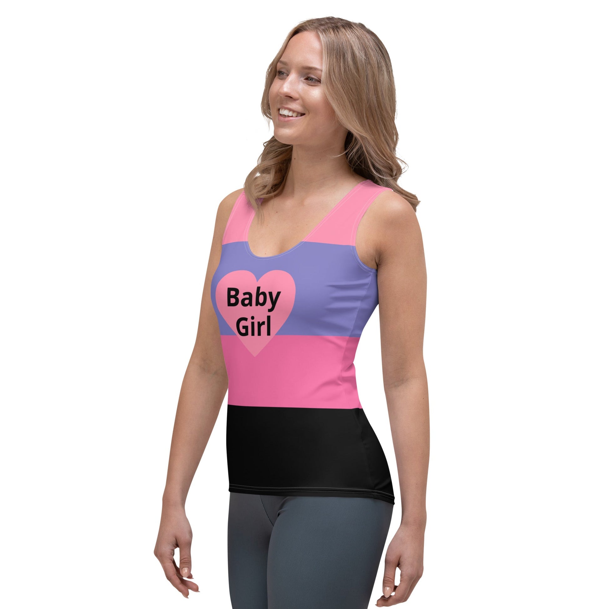 Baby Girl Heart - Tank Top - Theomese Fashion House