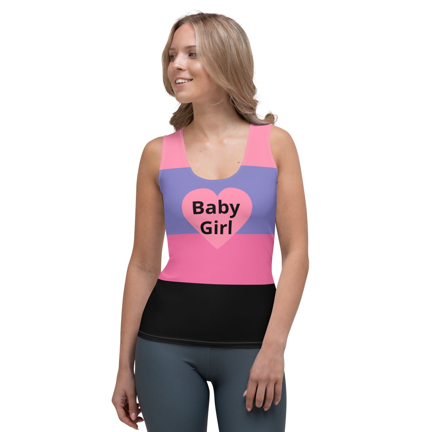 Baby Girl Heart - Tank Top - Theomese Fashion House