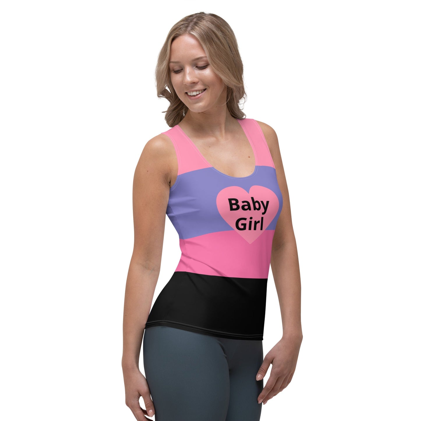 Baby Girl Heart - Tank Top - Theomese Fashion House