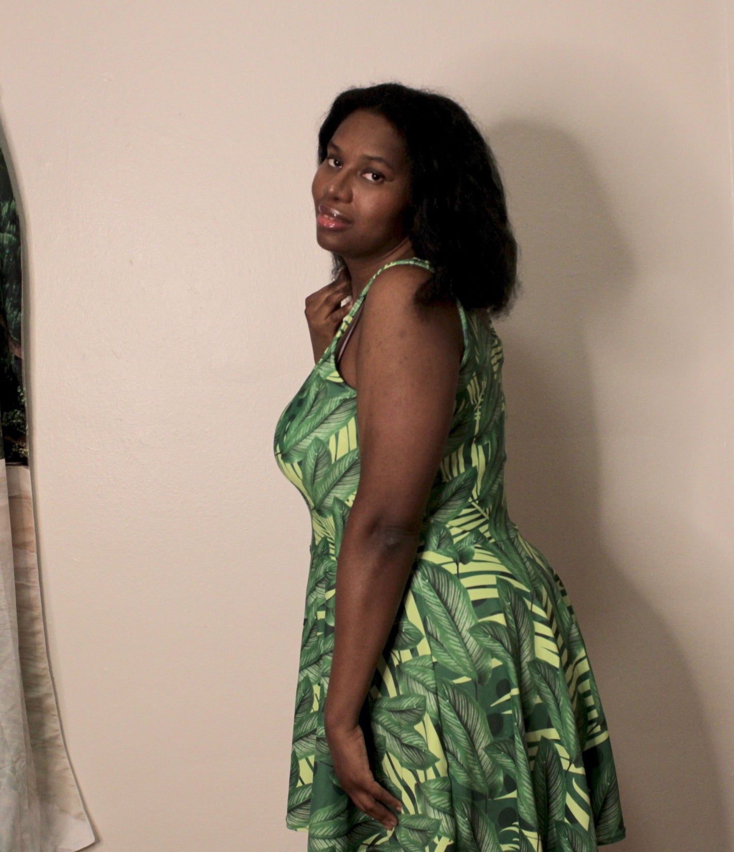 Nature Girl Dress- Jungle Green