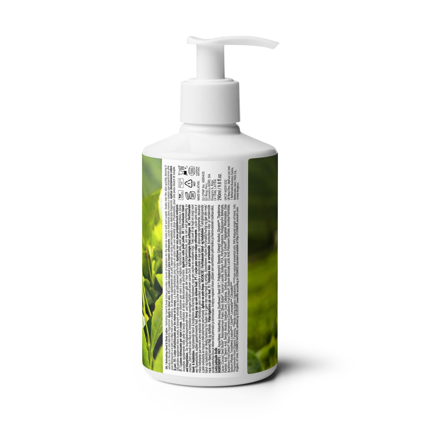 Organic Soothing Body Lotion-With CloudBerry Fruit Extract