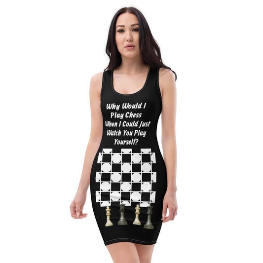 Chess Dress- Black