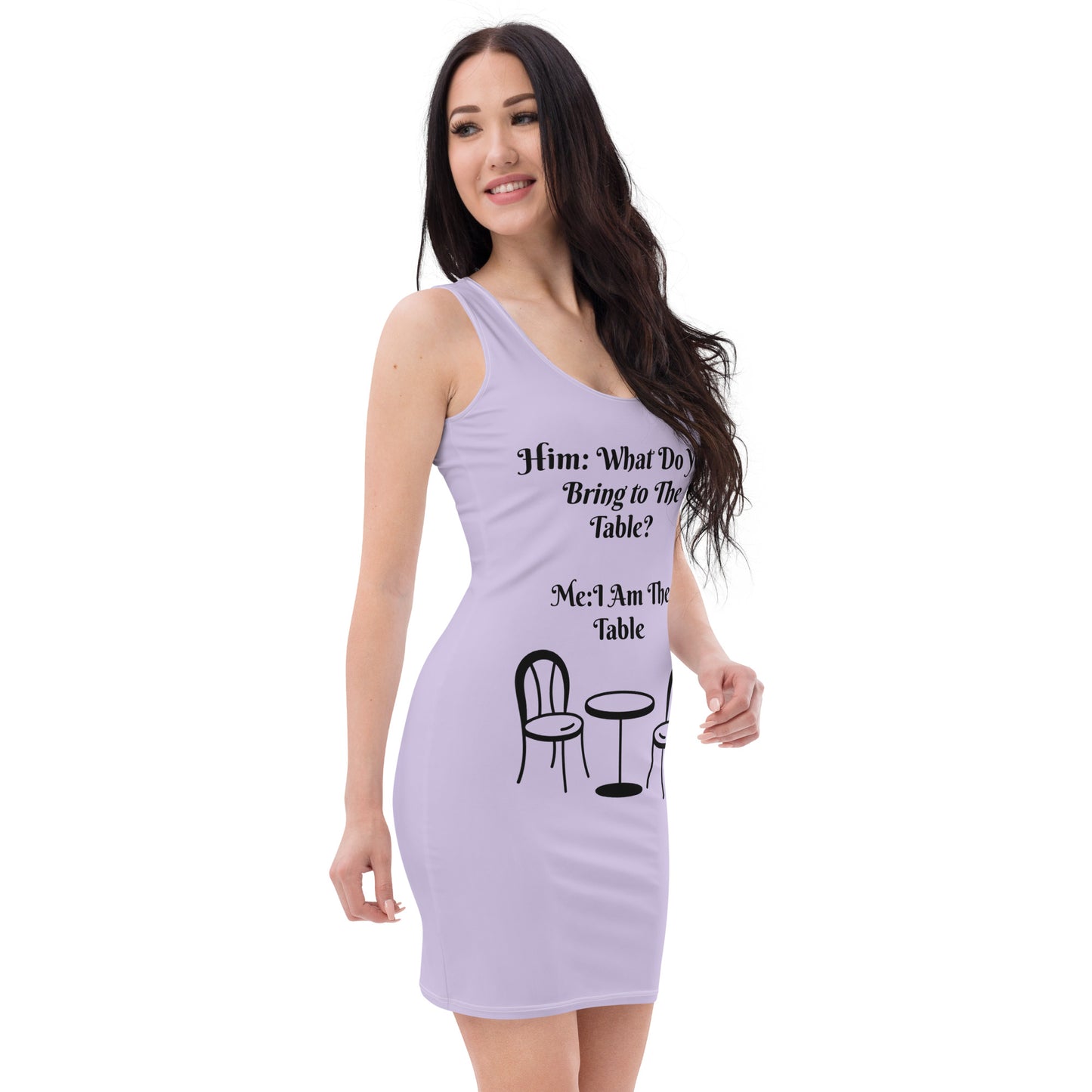 The Table Dress- Purple