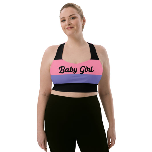 Baby Girl-Multicolor Sports Bra 4.2